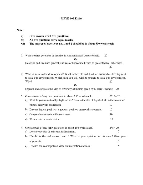IGNOU MPYE-002 SOLVED ASSIGNMENT 2024-25 HINDI MEDIUM
