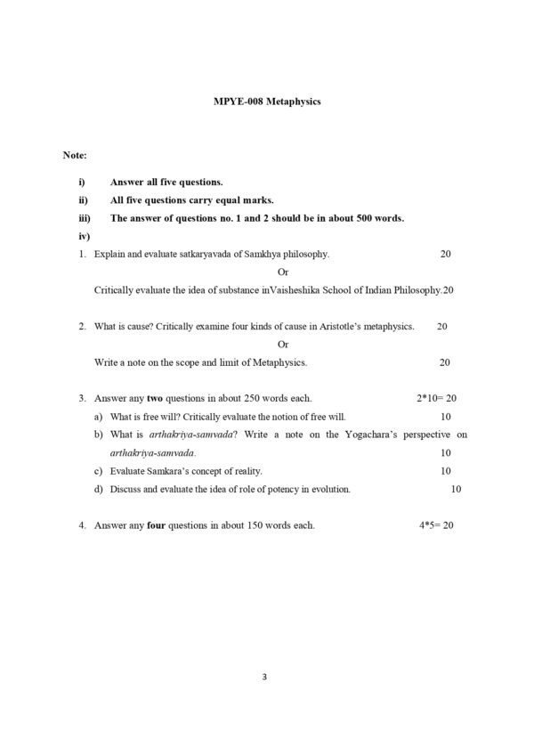 IGNOU MPYE-008 SOLVED ASSIGNMENT 2024-25 ENGLISH MEDIUM