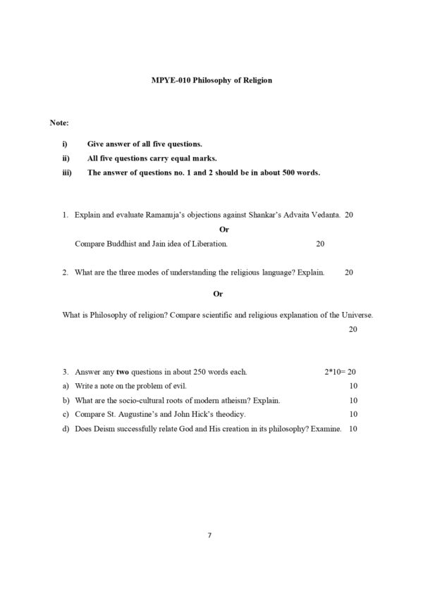 IGNOU MPYE-010 SOLVED ASSIGNMENT 2024-25 ENGLISH MEDIUM